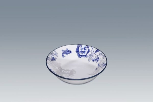 8 inch salad bowl with color printing